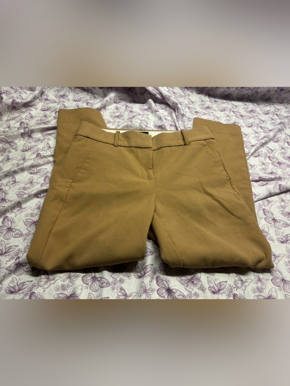 ⚛️J. Crew 365 Cameron Pants in Warm Camel